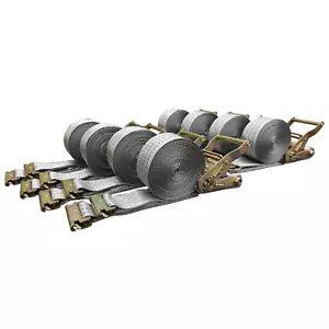 Correas de trinquete Falcon Cargo 8PK de 2" x 22' E-Track - 1460LB WLL - resistente - Imagen 1 de 4