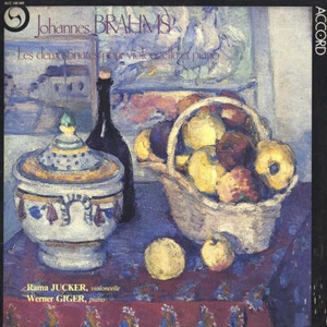 BRAHMS 2 Cello Sonatas Op.38 & 99 RAMA JUCKER Accord ACC-140049 1981 Recording - Bild 1 von 3