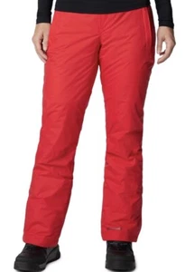 Columbia Women's Modern Mountain™ 2.0 Insulated Ski Pants Red Size Women’s XL - Picture 1 of 7