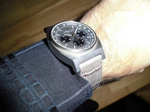 Alfred Dunhill RPM Tachymeter Swiss Automatic Chronograph Ref.: 8042 37 Jewels! - Bild 1 von 11