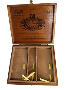 Partagas Limited Reserve Epicure Cigar Box 2 Trays 1996 Certificate Man Cave - Picture 1 of 6