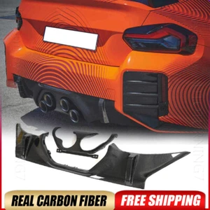 Kits de alerón difusor parachoques trasero fibra carbono real bmw m2 g87 2022-2024 - Imagen 1 de 14