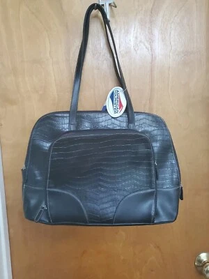 Bolso de Mano de Colección AMERICAN TOURISTER Escort Bolso de Mano para Pasar la Noche Equipaje Negro Foto 1 de 4