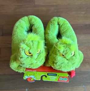 Grinch Erwachsene Herren Hausschuhe Grün Weihnachten Gr. 11/12 Neu Grinchmas - Bild 1 von 2