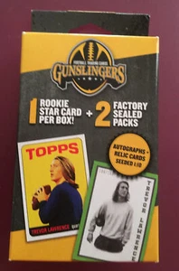 2021 Gunslingers Football Hanger Box (1) • 1 Rookie + 2 Factory Sealed Packs! - Bild 1 von 2