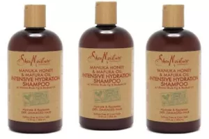 BL Shea Moisture Manuka Honey + Mafura Oil Shampoo 13oz X **3 Packs** - Picture 1 of 1