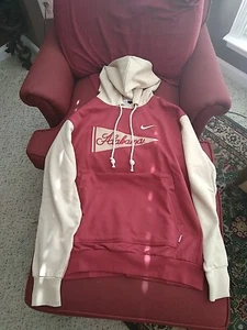 Nike Dri-Fit Alabama Crimson Tide Pullover Hoodie Sweatshirt FD6910-613 MEDIUM - Picture 1 of 10