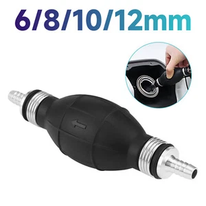 3/8" Car Hand Primer Bulb Outboard Car Marine Boat Gas Fuel Line Pump All Fuels - Picture 1 of 34