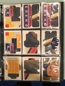 Juego completo de tarjetas de rompecabezas de béisbol Donruss Carl Yastrzemski DK 1989 - Imagen 1 de 3