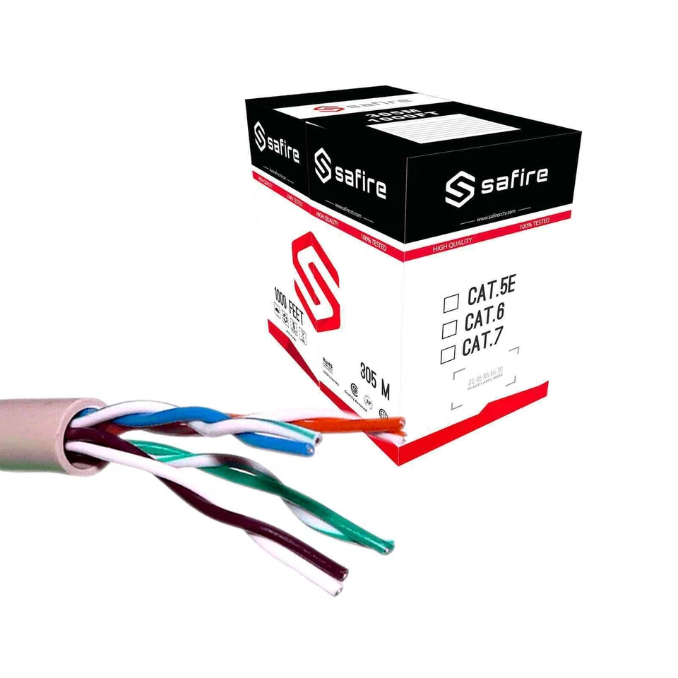 Safire UTP5E-300 24AWG Cavo Rete - 305m