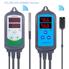 Digital WiFi Temperatur Hygrometer Thermostat ITC-308 Humidistate IHC-200 Regler