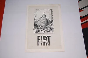 CATALOGUE / BROCHURE FIAT MODELE 507 F DE 1920 - Picture 1 of 1