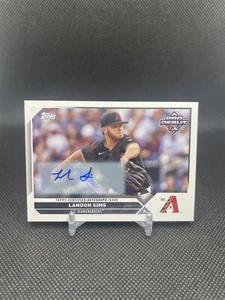 Landon Sims 2023 Topps Pro Debut AUTO #PD100 Diamondbacks - Picture 1 of 2