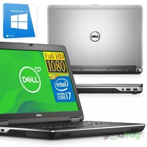 Dell E6540 15,6" Laptop Intel i7 4. Gen MS Office 16GB RAM 512GB SSD WIN 11 - Bild 1 von 6