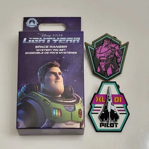 Disney Pixar Lightyear Space Ranger Limited Release Pilot XL-01 And Zurg Pins - Picture 1 of 4