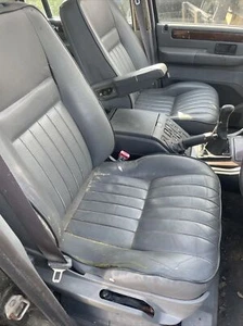 Lot2+ RANGE ROVER P38 Manual Leather Seats Gray VW Bus Camper - Picture 1 of 6