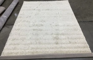 IVORY 5'-3" x 7'-6" Back Stain Rug, Reduced Price 1172681017 AUG900C-5 - Picture 1 of 4