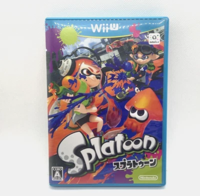 Nintendo Wii U : Splatoon Video Game Preowned Made in Japan NTSC-J - Image 1 of 4