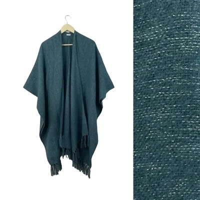 Brunello Cucinelli Cardigan Sweater Alpaca Fringe Open Front One Size Womens - Image 1 of 4