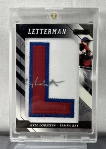 2008 Razor Letterman Autograph "L" Kyle Lobstein - Tampa Bay KL-L 20/20 - Picture 1 of 7