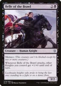 BELLE OF THE BRAWL X 4 N/M- THRONE OF ELDRAINE MAGIC THE GATHERING - Picture 1 of 1
