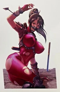 Calcomanía adhesiva ninja herido TAKI soulcalibur - Imagen 1 de 3
