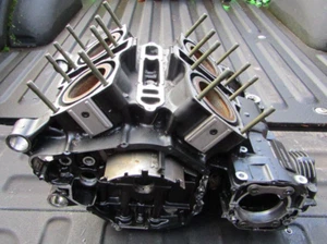 Yamaha VMAX V-Max VMX 1200 Motor Engine Cases Mics out at 76.0 mm x 4 + Bolts - Foto 1 di 14