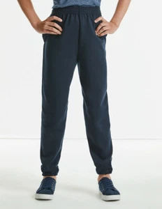 CHILDREN'S UNISEX SWEAT PANTS JOGGING TROUSERS TRACKSUIT BOTTOMS ELASTIC CUFF - Picture 1 of 6