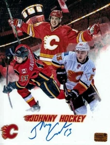 Johnny Gaudreau Calgary Flames Signed Autographed Montage 8x10 - Picture 1 of 1