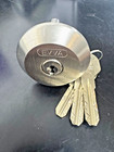 EVVA ICS INGERSOL Security cylinder upgrade. w/3 keys. Restricted keys to code. 