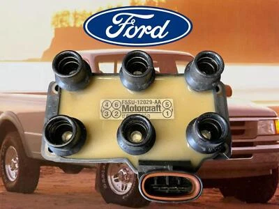 Ford Ranger 3.0L Ignition Coil 1998 1999 1900 f5su12029aa - Image 1 of 4
