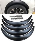 4Pcs 3.5"/90Mm Universal Flexible Car Fender Flares Extra Wide Body Wheel Arches