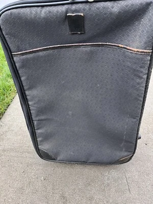 HARTMAN WINGS Diamond Jacquard 22” Upright Wheels Carry On Suitcase - Image 1 of 4