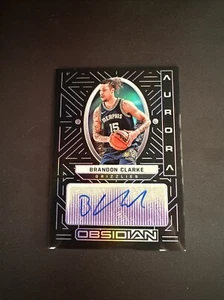 Brandon Clarke 2021-22 Panini Obsidian Basketball Aurora Auto 69/75 - Bild 1 von 2