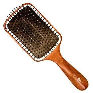 Head Jog - 74 Ceramic Wooden Paddle Brush 26cm - Picture 1 of 8
