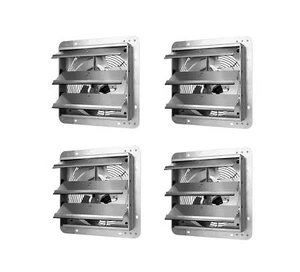 4-Pack 12 Inch Shutter Exhaust Fan High Speed 1620RPM 940 CFM - Picture 1 of 7
