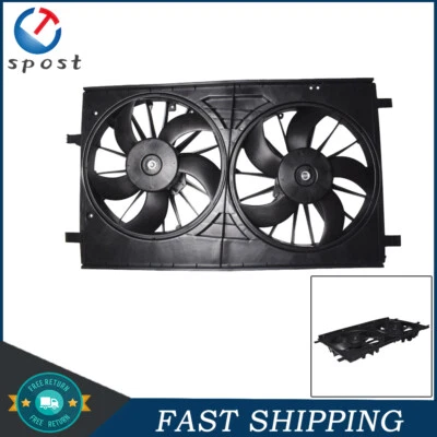 Ventilador de radiador y condensador doble para Chrysler Sebring 2007-10 Dodge Caliber 2007-12 Foto 1 de 4