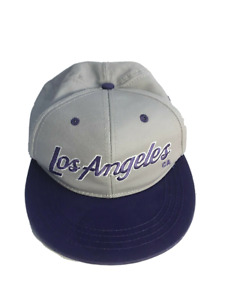 Airwalk Purple Snap Back Los Angeles Cap