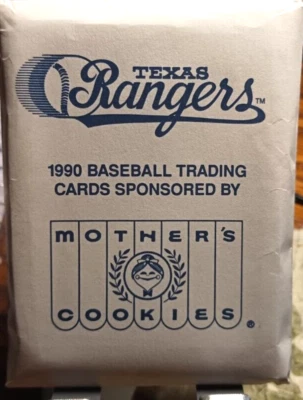 1990 Mother's Cookies Texas Rangers Baseball Card Complete Set Free Returns - Image 1 of 4