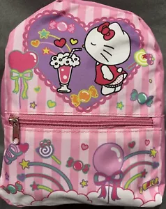 Sanrio Hello Kitty & Friends Kawaii Anime Milkshake Shack Candy Backpack 10” Bag - Picture 1 of 5