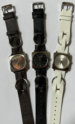 Lambretta ladies analogue watch with leather strap, three colours, brand new - Image 1 of 4