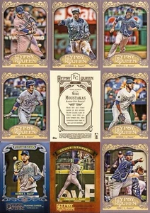 2012 Topps Gypsy Queen Baseball Kansas City Royals Master Team Set (9) - Bild 1 von 1