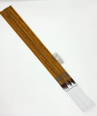 1/2 doz Easton Legacy 6.5 mm Carbon Arrow Shafts, Nocks & Inserts All sizes - Image 1 of 2