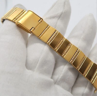 HADLEY Barra Sólida Extremo Curvo, 18mm, Ajustar Pulsera BANDA RELOJ HOMBRE, Nuevo B18-07 Foto 1 de 4