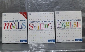 Help Your Kids With Maths English Science 3x Book Bundle Paperback Illustrated - Picture 1 of 10
