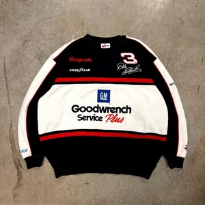 VTG 90s NASCAR Dale Earnhardt Sr Chase Racing Sweatshirt Sportswear XL - Picture 1 of 5