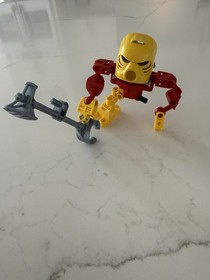 LEGO BIONICLE Jaller 8594 Figure Only Missing Leg. Great Condition