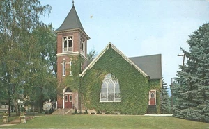 Woolrich Community Church Woolrich Pennsylvania Postcard - Picture 1 of 2