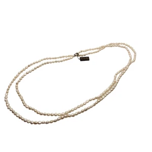 Collar de perlas de agua dulce colección Honora 30" hilo joyería con cuentas - Imagen 1 de 12