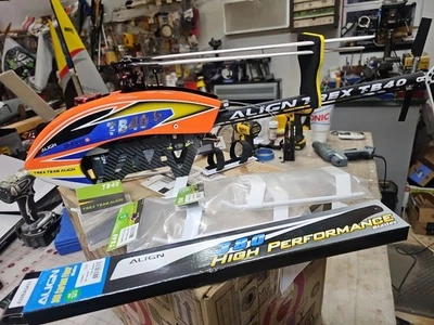 Tb40 Align Rc Helicopter  Build Must See - Image 1 of 4